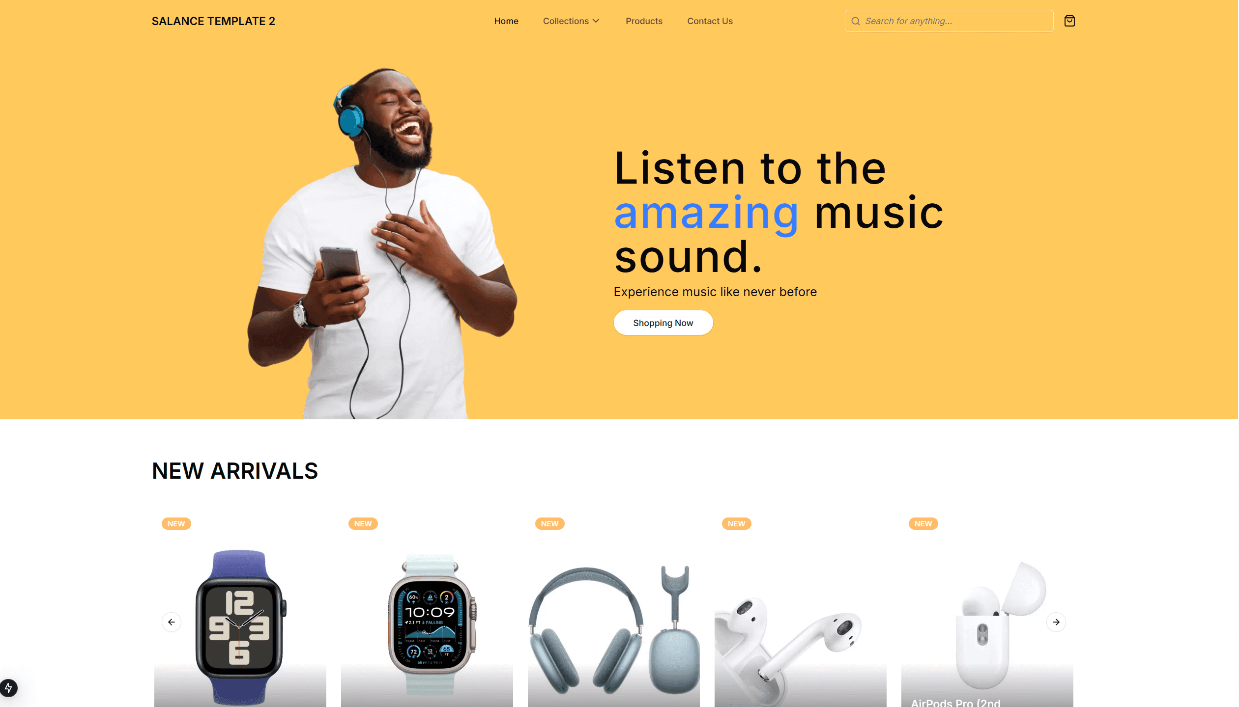 Electronic Items Store
